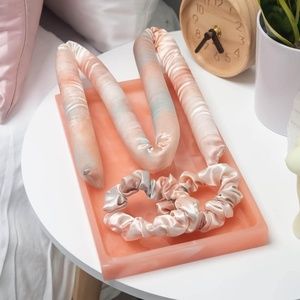 Kitsch Satin Heatless Curling Set in SunsetTieDye
